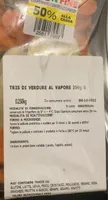 Tris verdure vapore