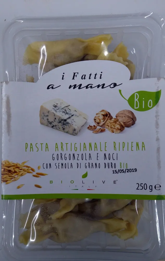 Ravioli gorgonzola et noci