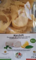 Ravioli Fromage de chèvre et citron