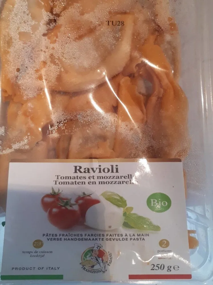 Ravioli Tomates Mozzarella