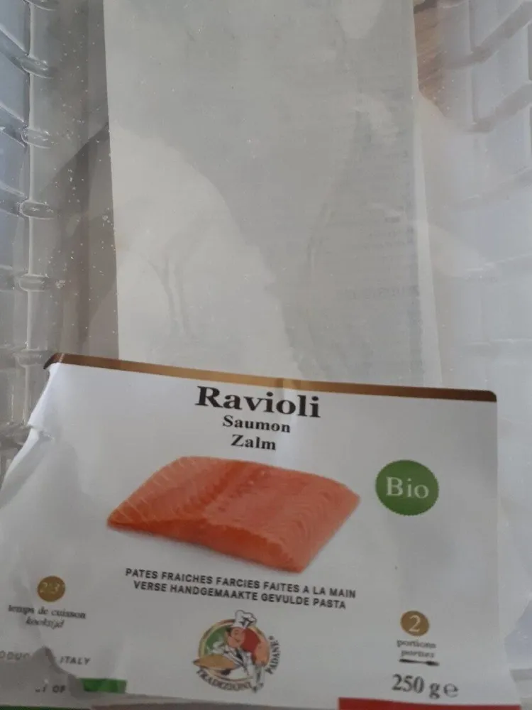 Ravioli saumon