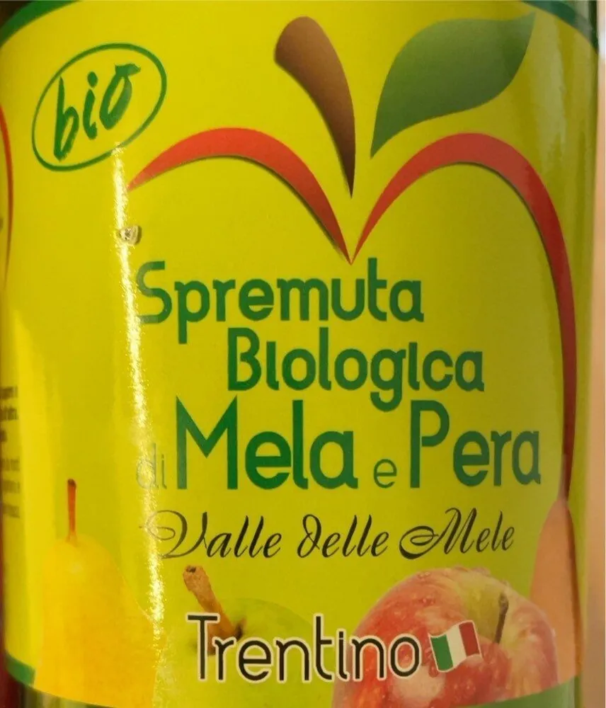 Spremuta biologica di Mela e Pera
