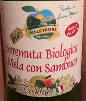 Spremuta biologica mela sambuco