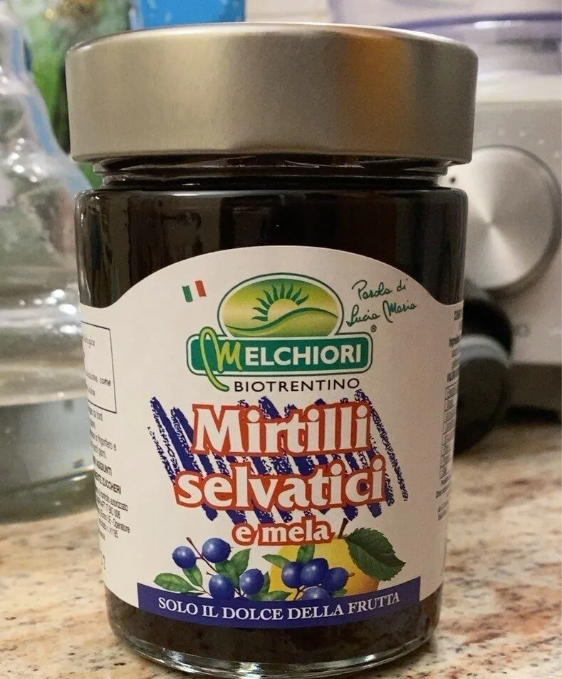 Mirtilli selvatici e mela