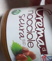 Crema di nocciole scura bio