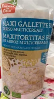 Maxi gallette bio di riso multicereali