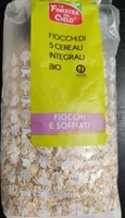 Fiocchi di 5 cereali integrali biologici