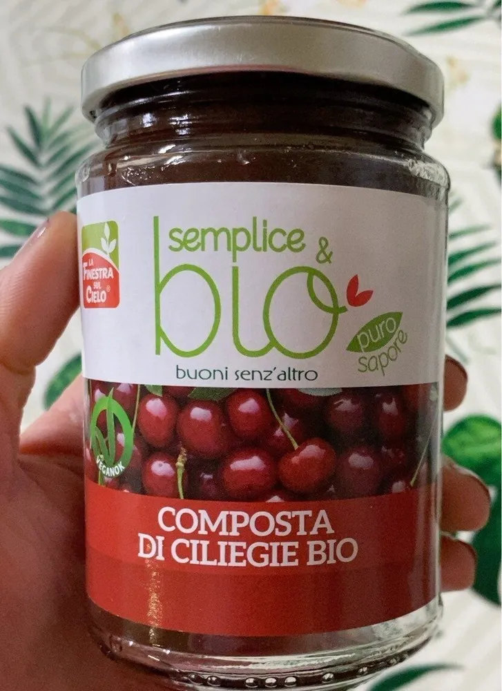 Composta di ciliege bio