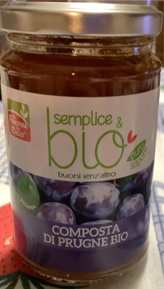Composta di prugne bio