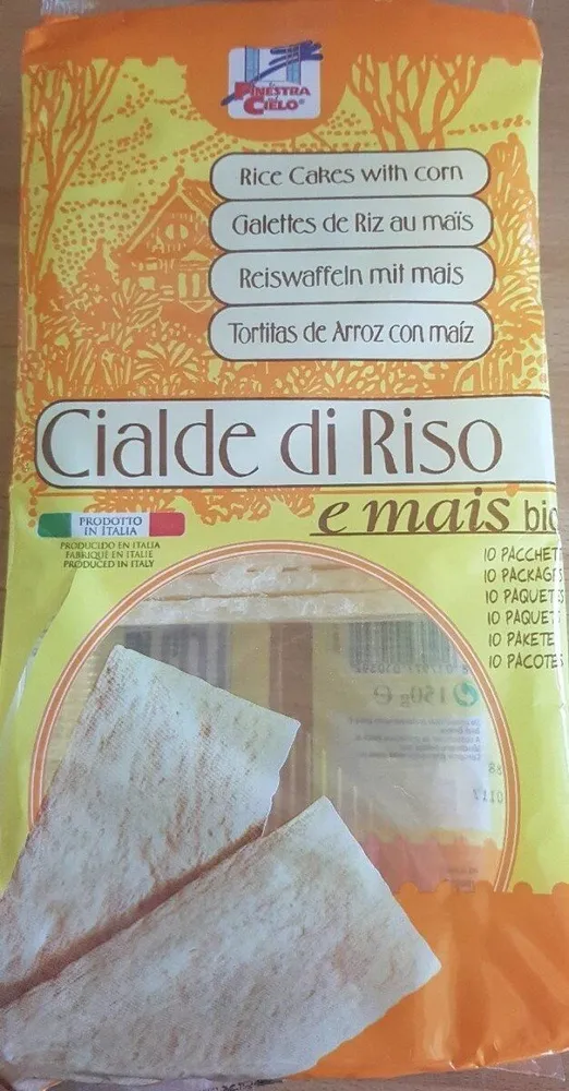 Galette de riz au maïs