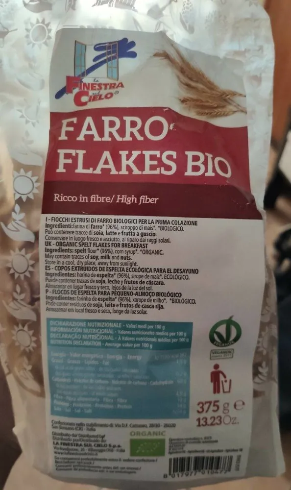 Copos de Espelta ecológicos