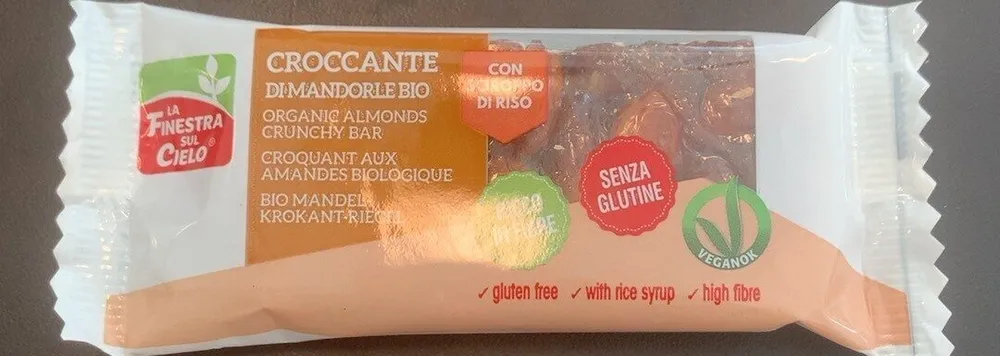 Croccante di mandorle bio