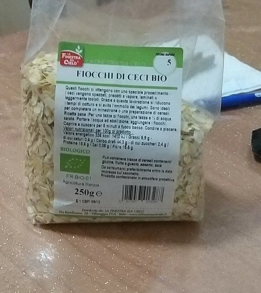 Fiocchi di ceci bio