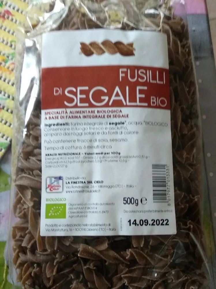 Fusilli di segale bio