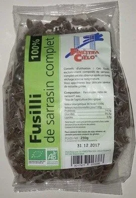 Fusilli de sarrasin complet