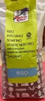 Riso integrale semifino Venere nero bio