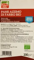 Pain azyme d'épeautre bio