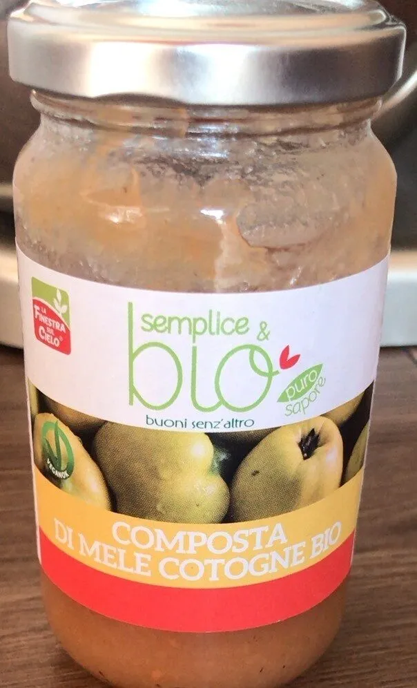 Composta di mele cotogne bio