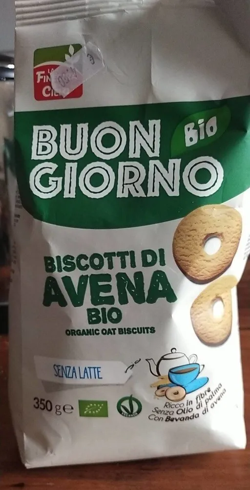 Biscotti di avena bio