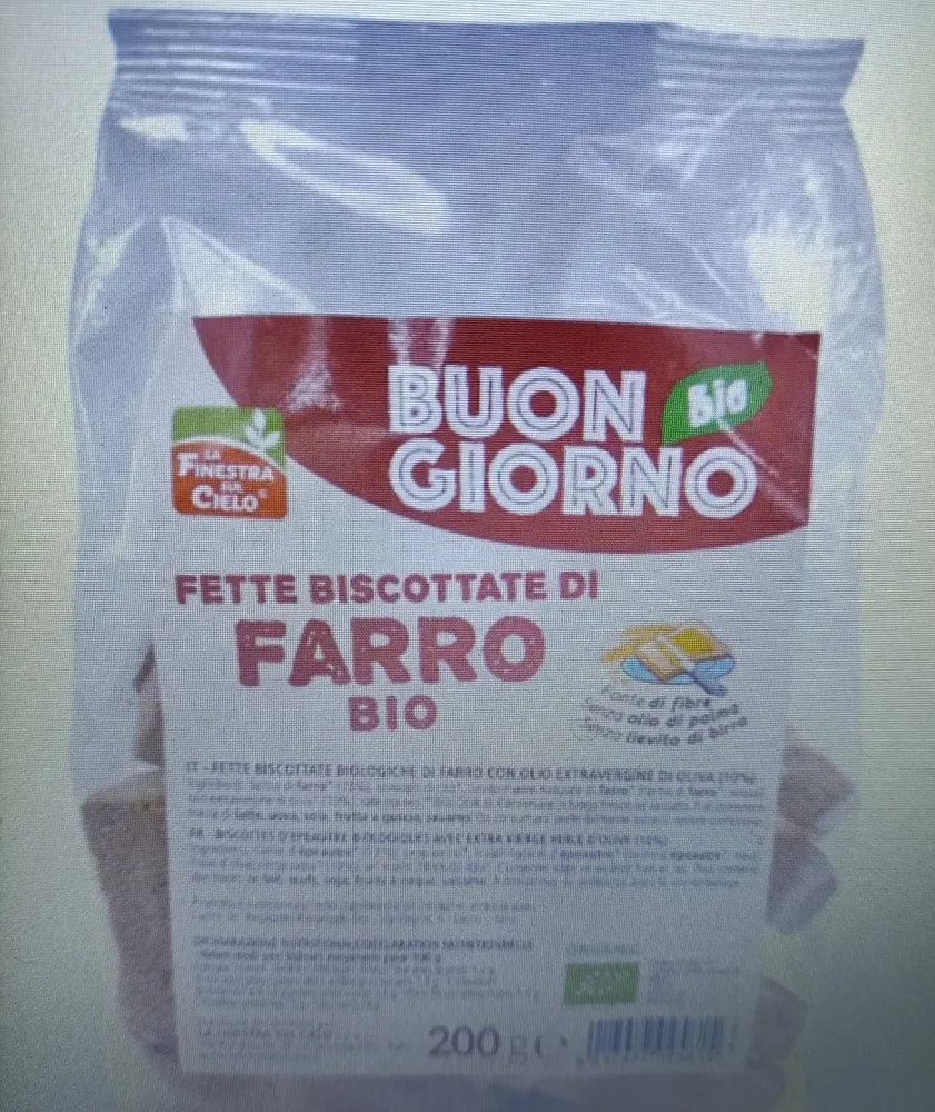 Fette biscottate di fatto senza lievito