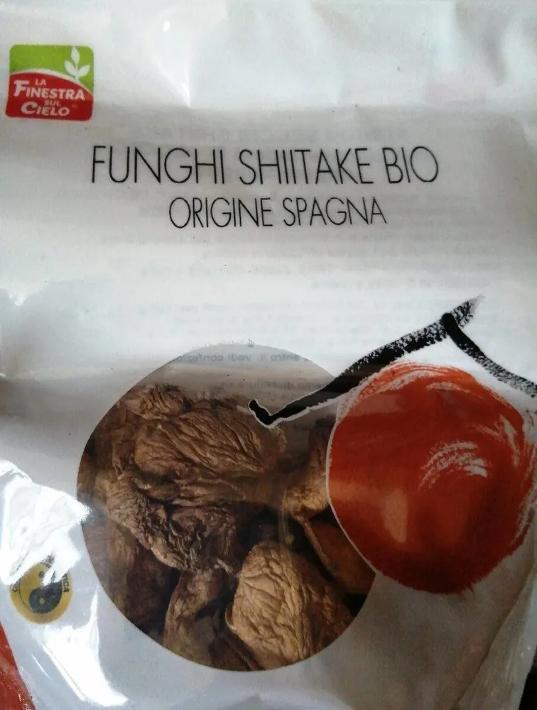 Funghi secchi shitake