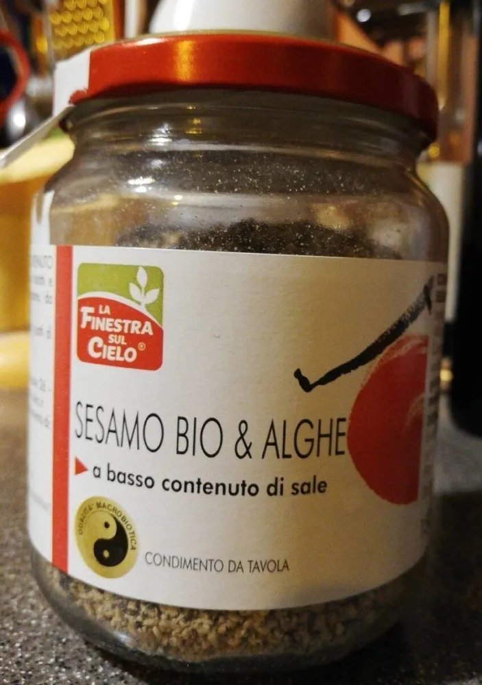 Sésamo bio e alghe