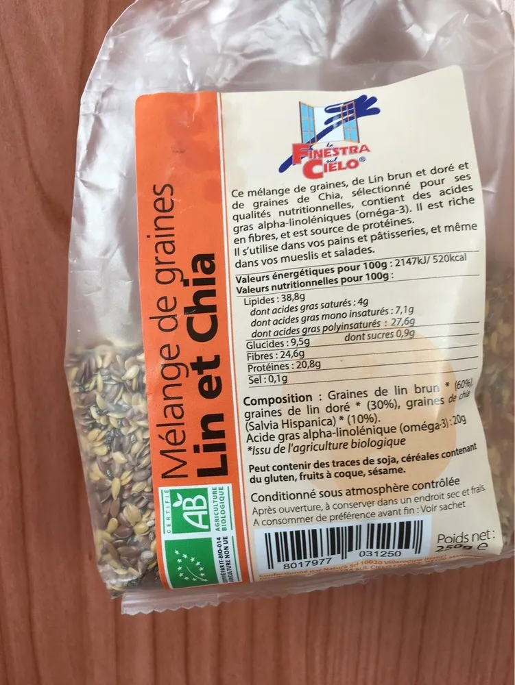 Melange De Graines Lin Et Chia