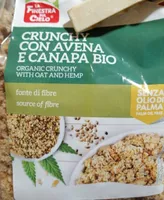 Crunchy con Avena e canapa bio