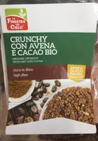 Crunchy con avena e cacao bio
