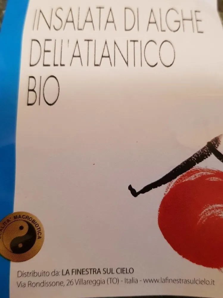 Insalata di alghe dell'atlantico bio