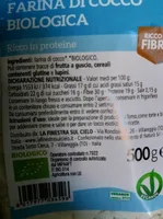farina di cocco biologica