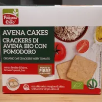 Avena cakes con pomodoro
