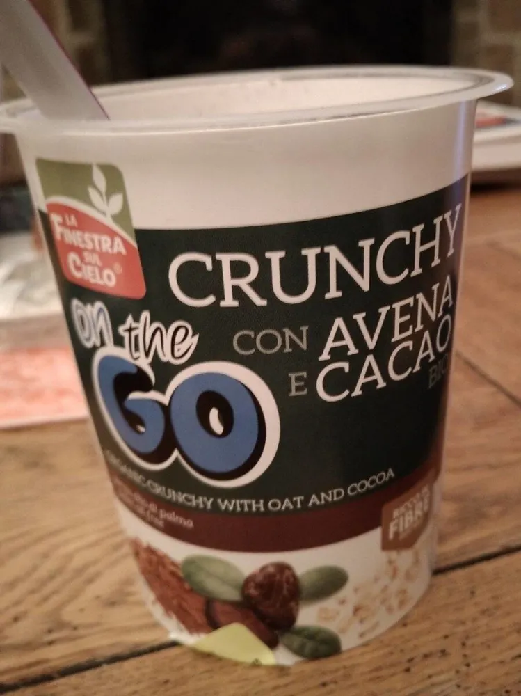 Crunchy con avena e cacao