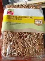 Crisbread integrali con semi di bio