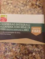 Crispbread integrali all’avena con semi di chia
