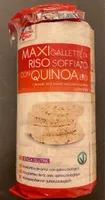 Maxi gallette di riso soffiato con quinoa bio