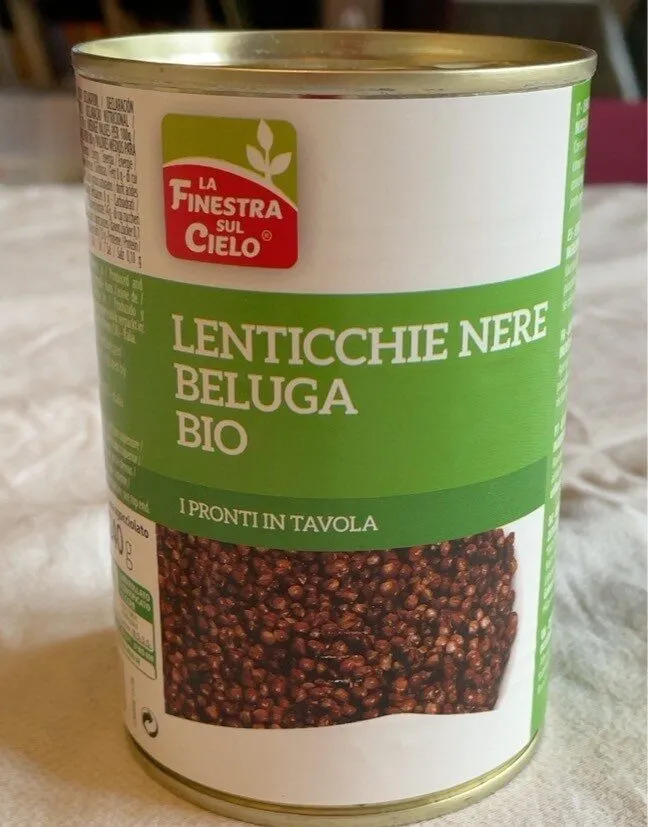Lenticchie nere beluga bio