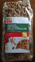 Crunch con avena mela e cannella bio