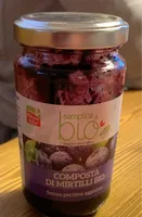 Composta di mirtilli bio