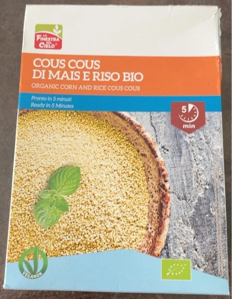 Cuos cous di mais e riso bio