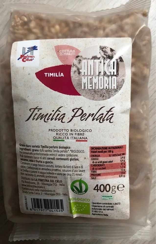 Perles de blé Timilia bio