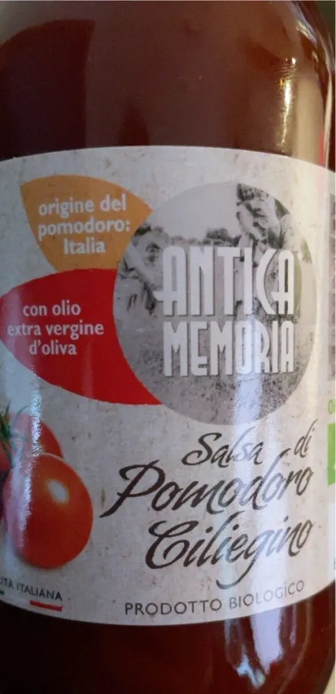 Salsa di pomodoro ciliegino