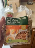 Crunchy vegan con avena e arancia bio