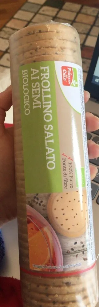 Frollino salato ai semi biologico