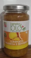 Composta di arancia e zenzero bio
