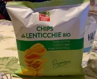 Chips alle lenticchie bio