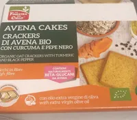 Avena cakes curcuma e pepe nero