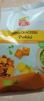 Mini crackers proteici curcuma e zenzero