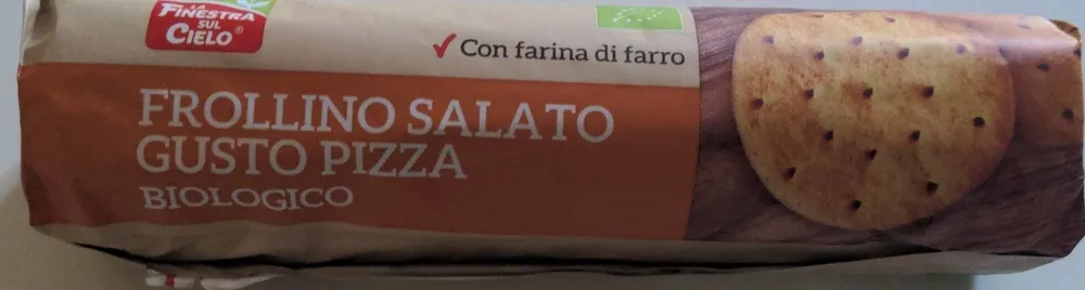 Frollino salato gusto pizza