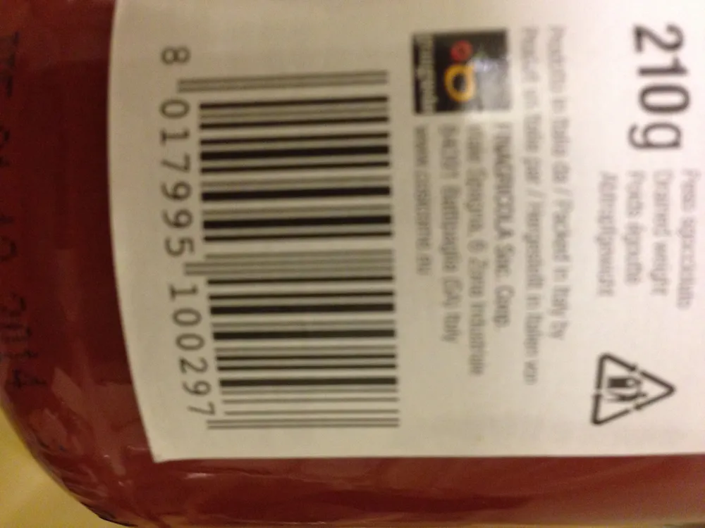 dattorino rosso intero in succo